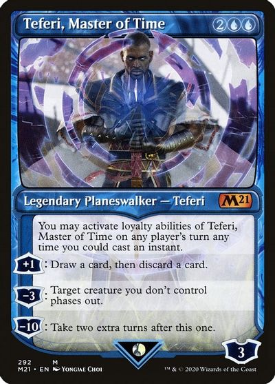 Teferi, Master of Time (Showcase) (292) card art