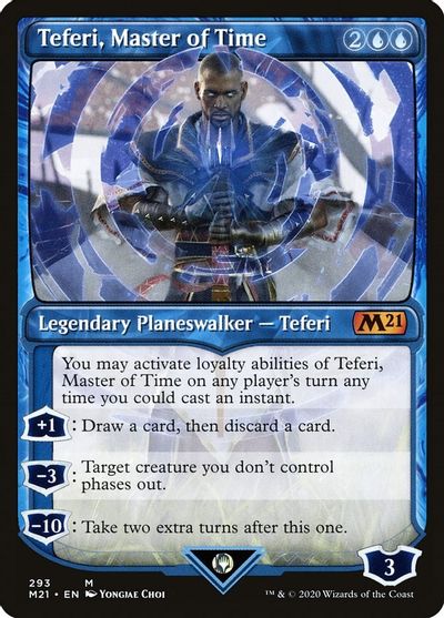 Teferi, Master of Time (Showcase) (293) card art