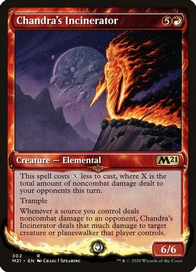 Chandra's Incinerator (Showcase) card art