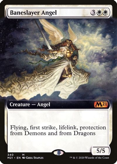 Baneslayer Angel (Extended Art) card art