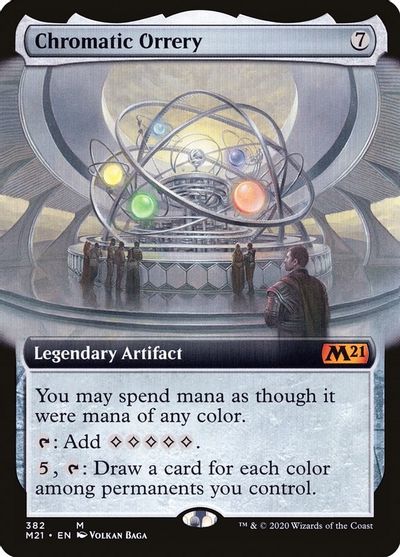 Chromatic Orrery (Extended Art) card art