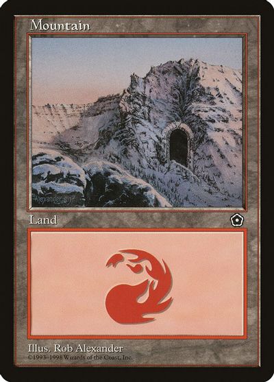 Mountain (159) card art