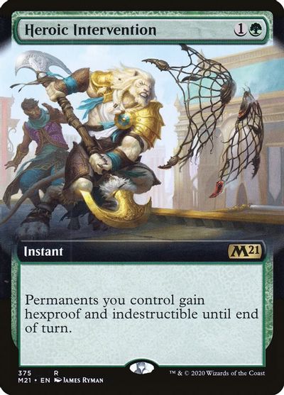Heroic Intervention (Extended Art) card art