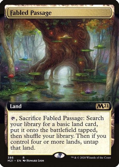 Fabled Passage (Extended Art) card art