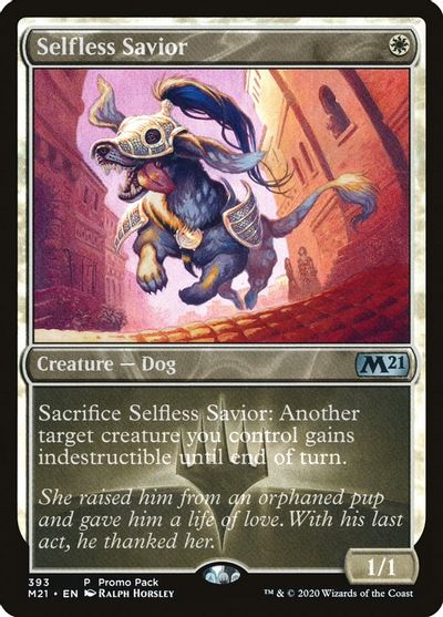 Selfless Savior card art