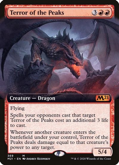 Terror of the Peaks (Extended Art) card art