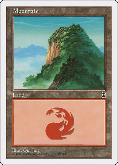 Mountain (176) card art