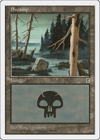 Swamp (173) card art