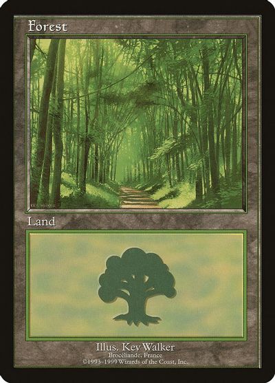 Forest - Broceliande card art