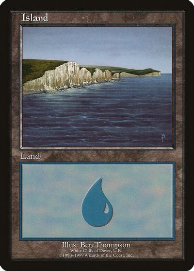 Island - White Cliffs of Dover card art