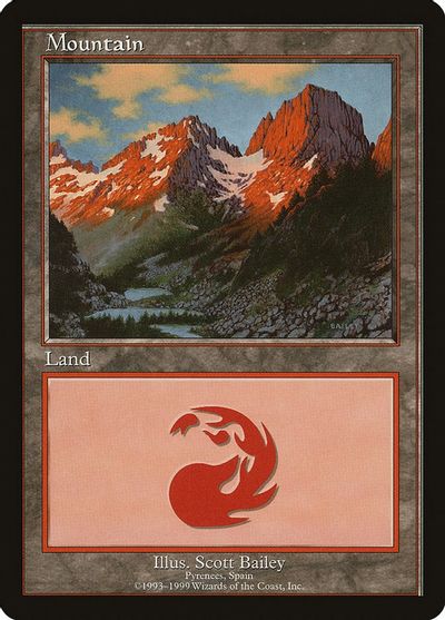Mountain - Pyrenees card art
