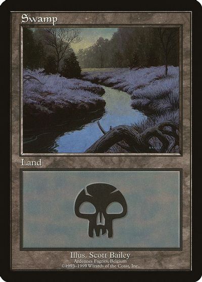 Swamp - Ardennes Fagnes card art
