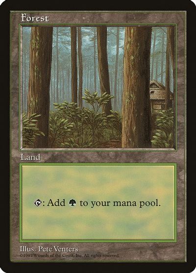 Forest - Red Pack (Venters) card art