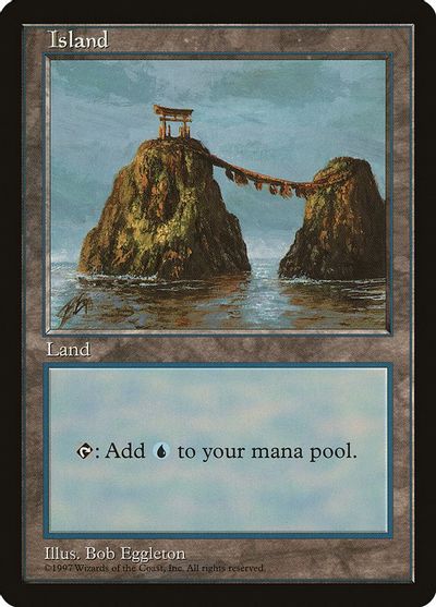 Island - Blue Pack (Eggleton) card art