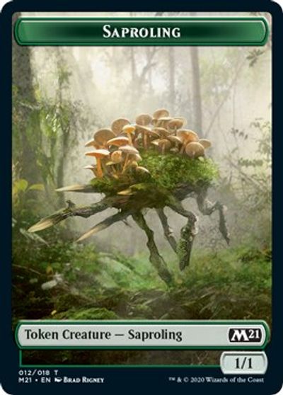 Saproling Token card art