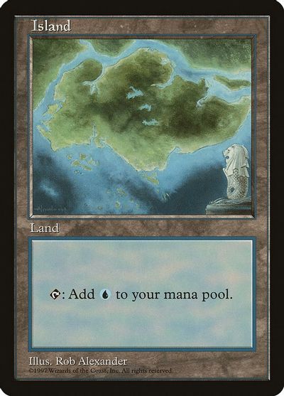 Island - Clear Pack (Alexander) card art