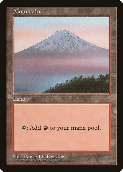 Mountain - Clear Pack (Beard, Jr.) card art