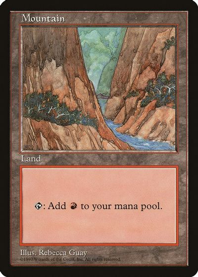 Mountain - Blue Pack (Guay) card art