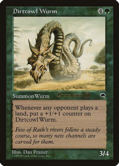 Dirtcowl Wurm card art