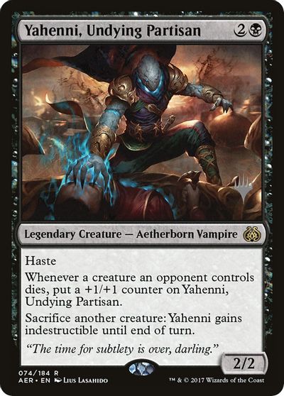 Yahenni, Undying Partisan card art