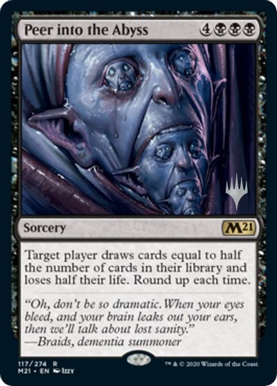 Peer into the Abyss card art
