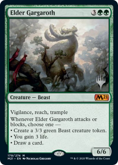 Elder Gargaroth card art