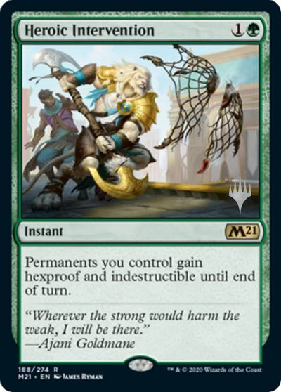 Heroic Intervention card art