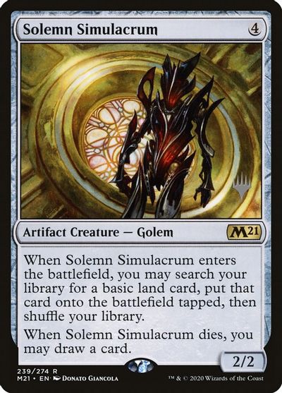Solemn Simulacrum card art