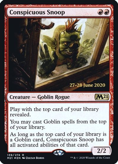 Conspicuous Snoop card art