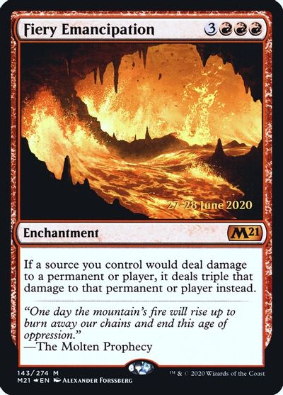 Fiery Emancipation card art