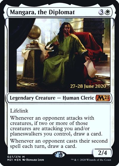 Mangara, the Diplomat card art
