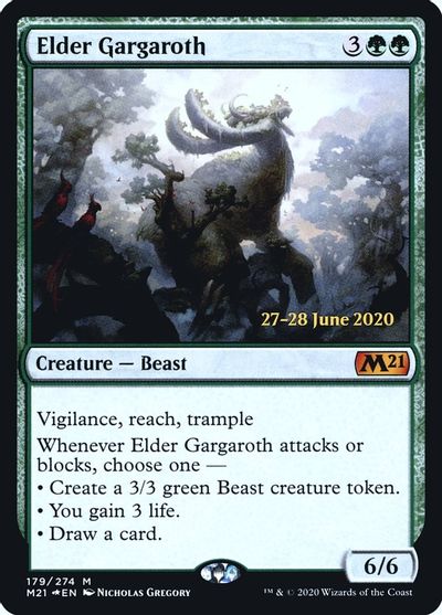Elder Gargaroth card art