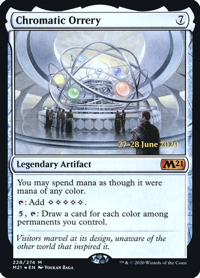 Chromatic Orrery card art