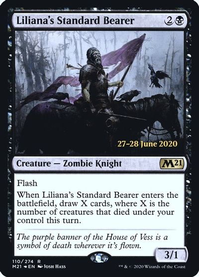 Liliana's Standard Bearer card art