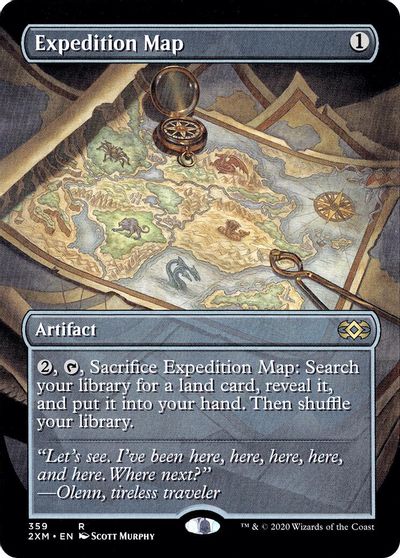 Expedition Map (Borderless) card art