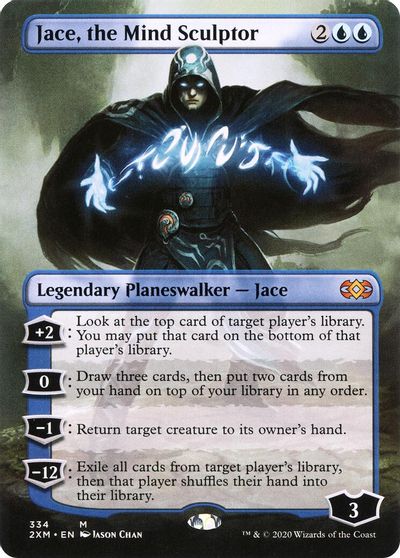 Jace, the Mind Sculptor (Borderless) card art