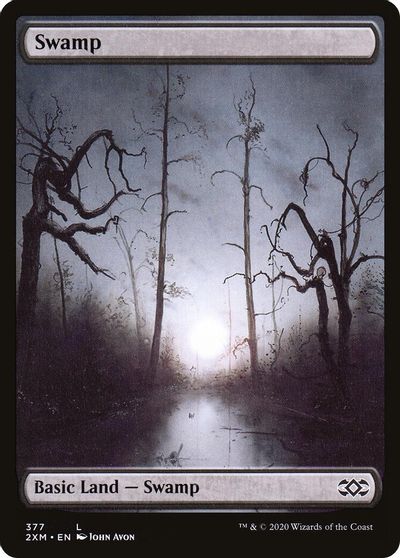Swamp (377) card art