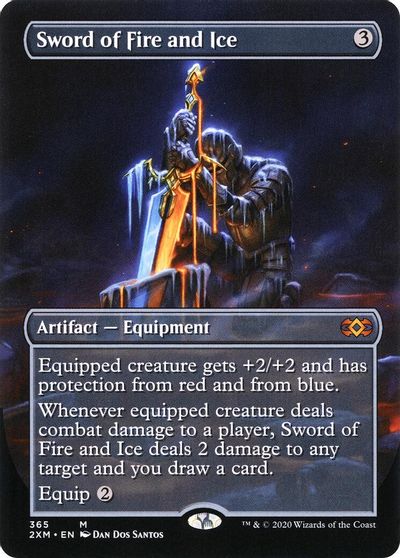 Sword of Fire and Ice (Borderless) card art