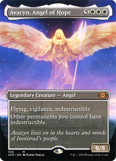 Avacyn, Angel of Hope (Borderless) card art