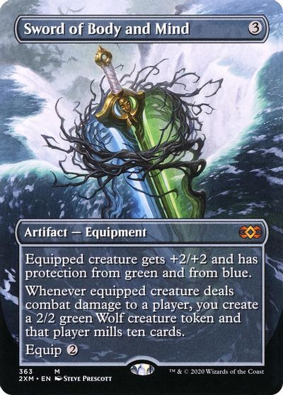 Sword of Body and Mind (Borderless) card art