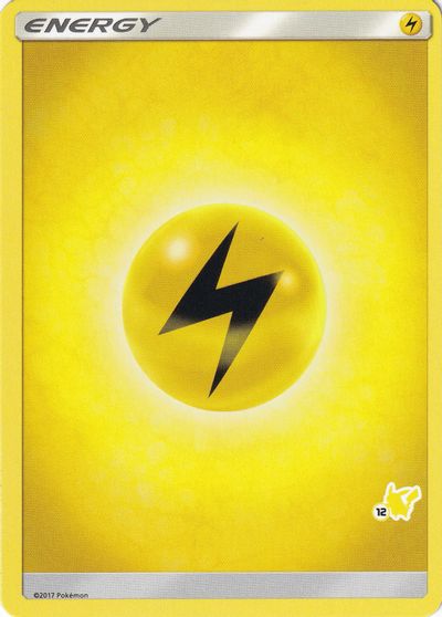 Lightning Energy (#12 Pikachu Stamped) card art