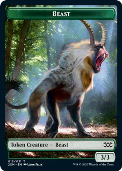 Beast Token card art
