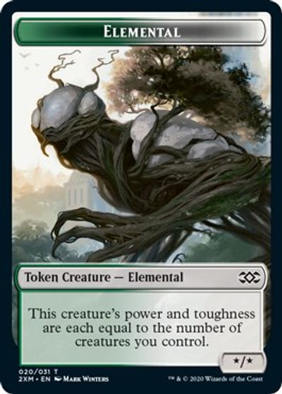 Elemental Token card art