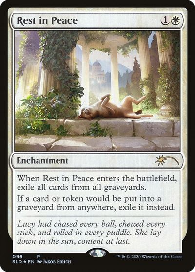 Rest in Peace card art