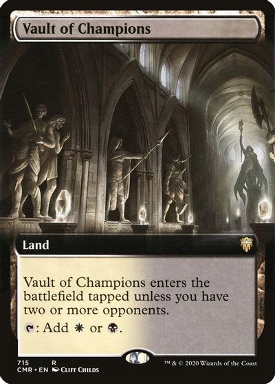 Vault of Champions (Extended Art) card art