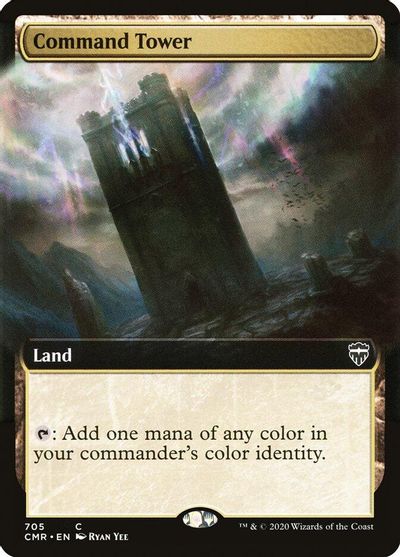 Command Tower (Extended Art) card art