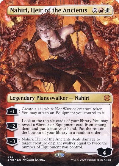 Nahiri, Heir of the Ancients (Borderless) card art