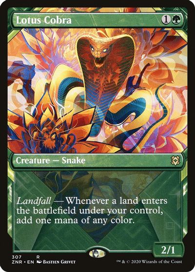 Lotus Cobra (Showcase) card art