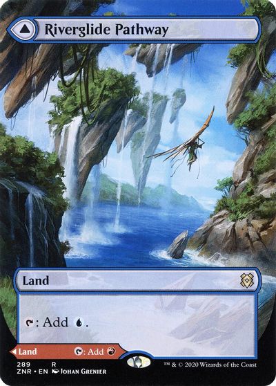 Riverglide Pathway (Borderless) card art