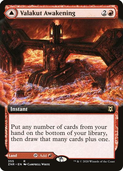 Valakut Awakening (Extended Art) card art